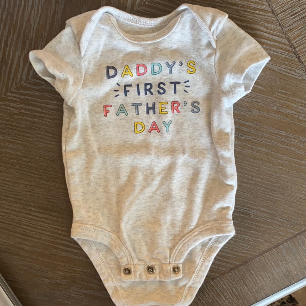 Carter’s First Father’s Day Onesie
